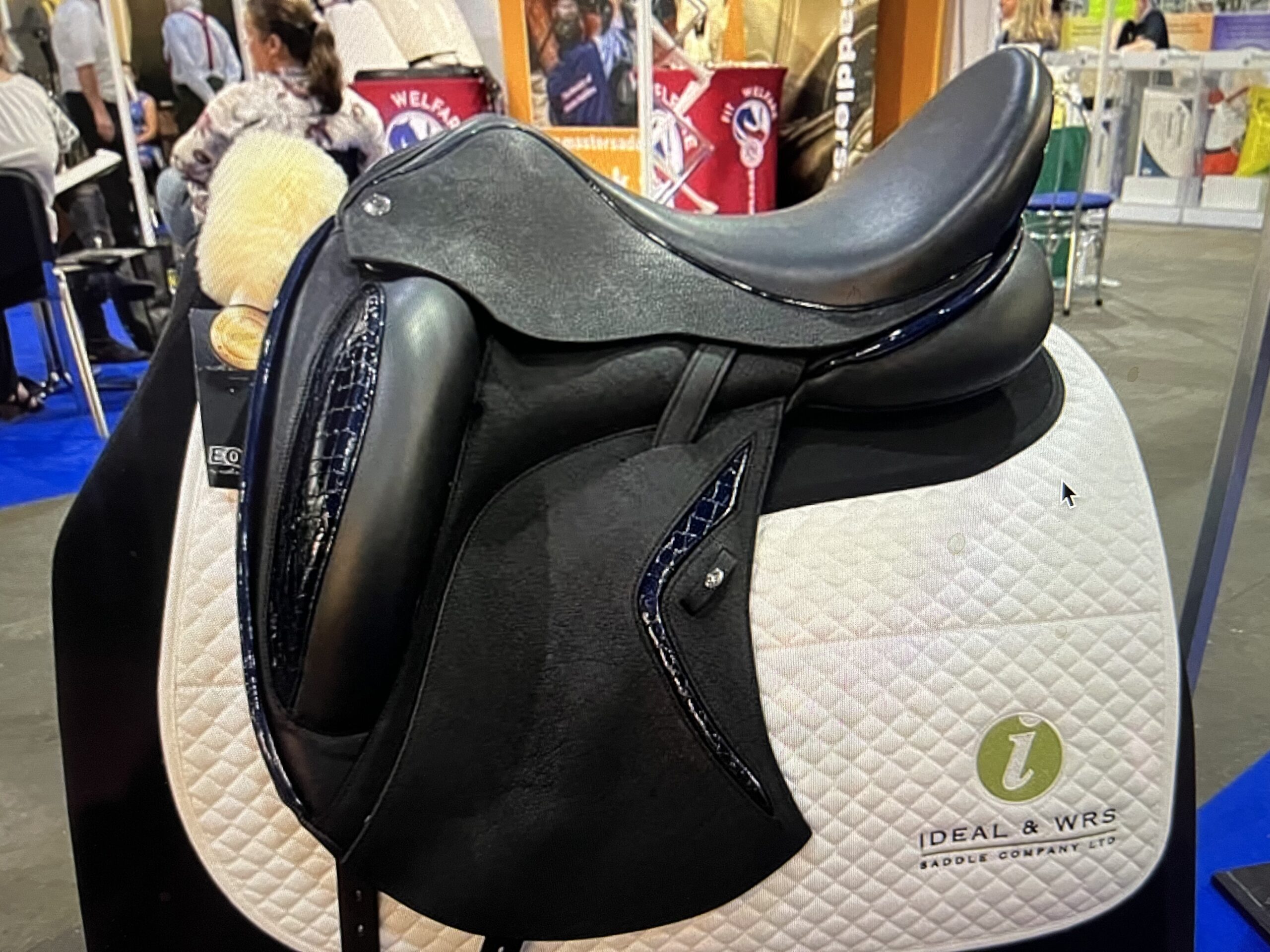 The Iconix Dressage Saddle takes "close contact" to a new level!